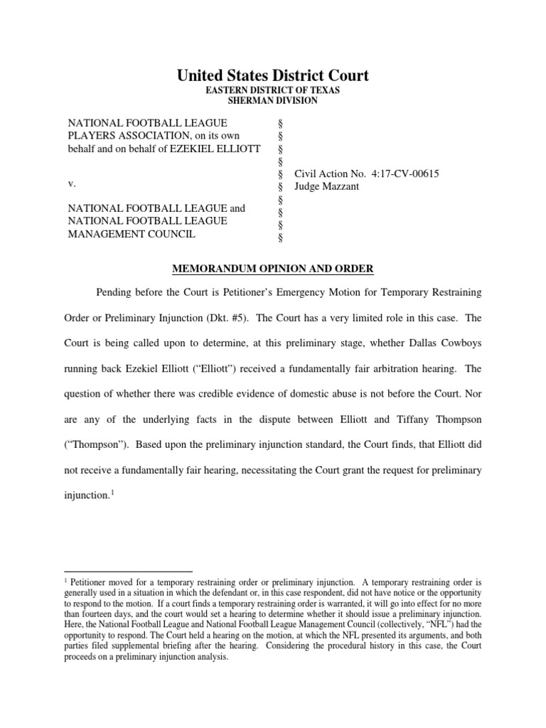 Judge's Ruling | PDF | Injunction | Standing (Law)