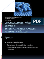 Clase 8. Comunicaciones Moviles - Estructuras de Canal Fisico y Logico 41135