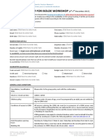 CERN Hostel Booking Form ISOLDE Workshop December 2017