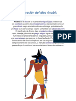 La Narración Del Dios Anubis