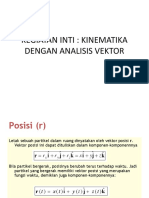 Kinematika Dengan Analisis Vektor 2