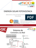 Presentación Energía Solar Fotovoltaica Aplicaciones Casos de Éxito