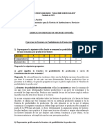 Frontera de posibilidades de producción y coste de oportunidad en ejercicios microeconómicos