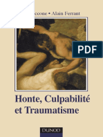 Albert Ciccone Alain Ferrant Honte Culpabilite Et Traumatisme