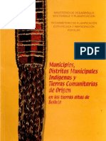 Distritos Municipales Indigenas PDF