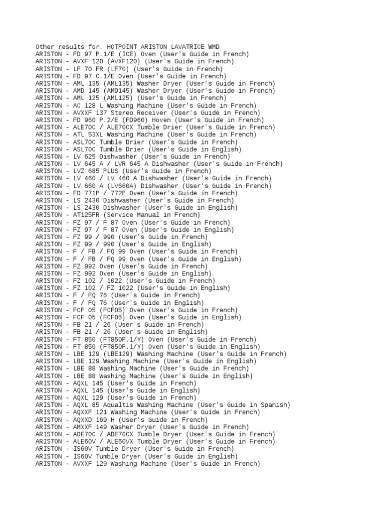 ... Array - hotpoint aqualtis washing machine service manual ebook rh  hotpoint aqualtis washing machine service man