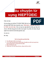 Bộ TRUYỆN NGẮN HỌC TỪ VỰNG TOEIC kiểu mới HIEPTOEIC PDF