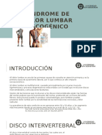 Sd Dolor Lumbar Discal