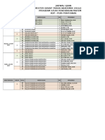 Jadwal Uas 20162