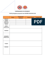 Template Expression of Interest Penelitian SEAMEO RECFON 2018