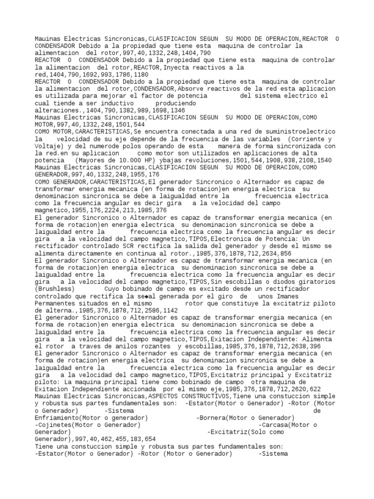 MAQUINAS SINCRONICAS - Definicion,Tipos,Funcionamiento ...