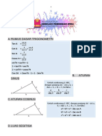 Materi - Rangkuman Trigonometri Lanjutan