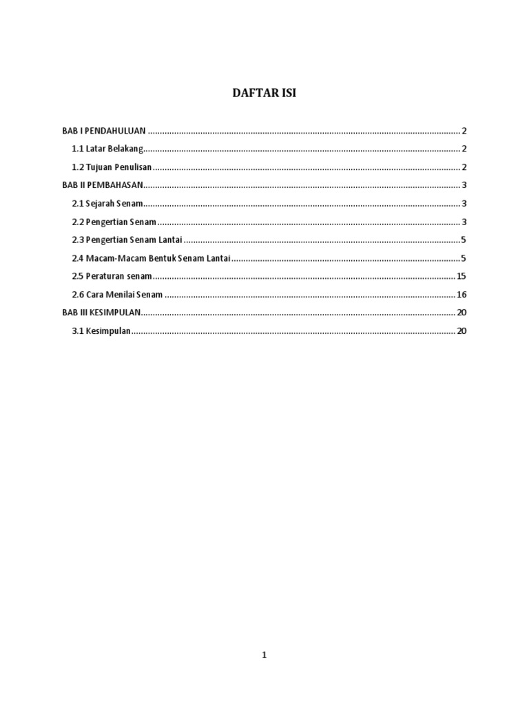 Makalah Senam Lantai