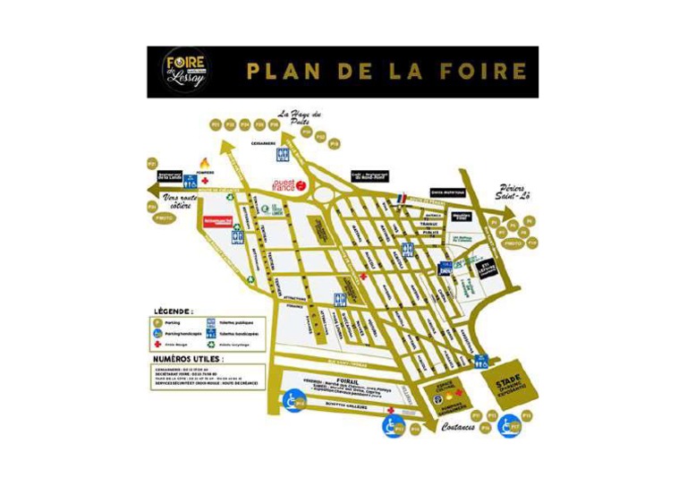 Plan de La Foire de Lessay | PDF