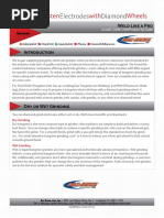 Grinding Tungsten Electrodes With Diamond Wheels