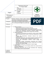 SOP Pemantauan Status Gizi RT