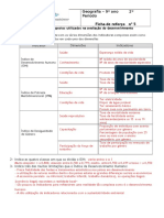 Ficha de Reforço Nº 5 Correção