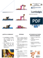 Triptico Lumbalgia