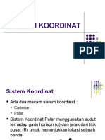 Pertemuan 5 Koordinat