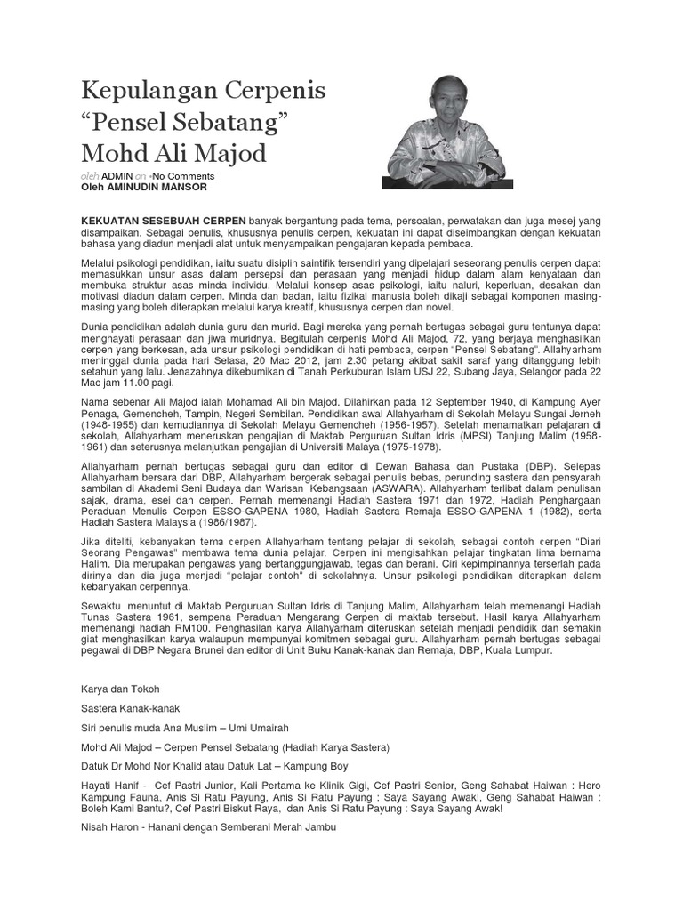 Contoh Cerpen Pendidikan Sekolah