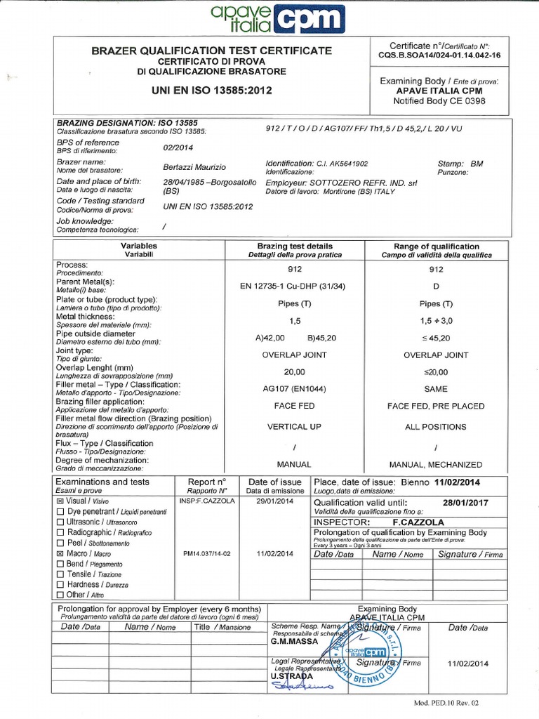 BPQ Sample Iso | PDF