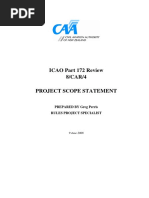 CAA Scope Statement