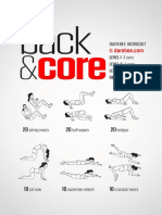 Back and Core Workout