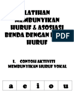 Latihan Membunyikan Huruf & Asosiasi