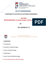 Biotechnology Lecture 2