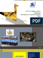 Peraturan Pemerintah Nomor 11 Tahun 2017 Sub Perencanaan Dan Pengembangan Sdm by nuanselah SN:358432866