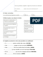 Exercice Le Conditionnel Présent 1