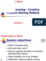 Course 2 Efficient Brainstorming