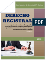  Derecho Registral 