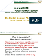 Eng MGT 6113: Advanced Personnel Management