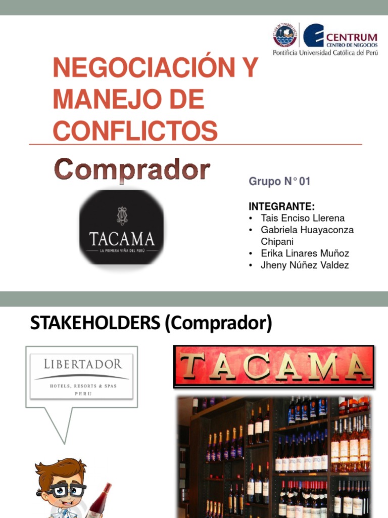 Grupo 1 - Caso TACAMA II Argumentos | PDF | Marketing | Perú, image size:768x1024