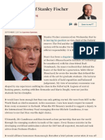 The influence of Stanley Fischer  Larry Summers' blog, Fuente Financial Times