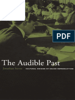 Jonathan Sterne The Audible Past Cultural Origins of Sound Reproduction 2 PDF