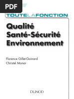 Toute La Fonction QSSE (Qualit - S - Curit - Environnement) PDF