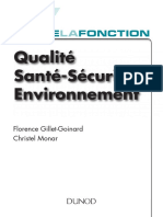 Toute La Fonction QSSE (Qualit - S - Curit - Environnement) PDF