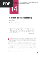 Culture and Leadership