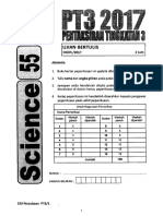 Exam Ogos 2017 PT3 Trial 1 Question