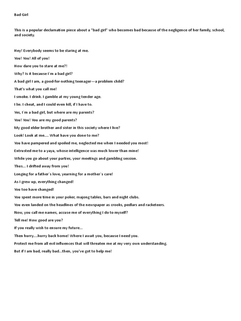 Declamation Capital Punishment Murder