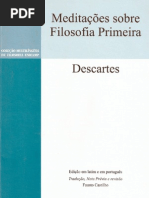 Descartes - Meditações sobre Filosofia Primeira