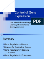 Control of Gene Expression: Drh. Wawid Purwatiningsih, M.Vet