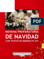 Novena Preparatoria de Navidad con Benedicto XVI.