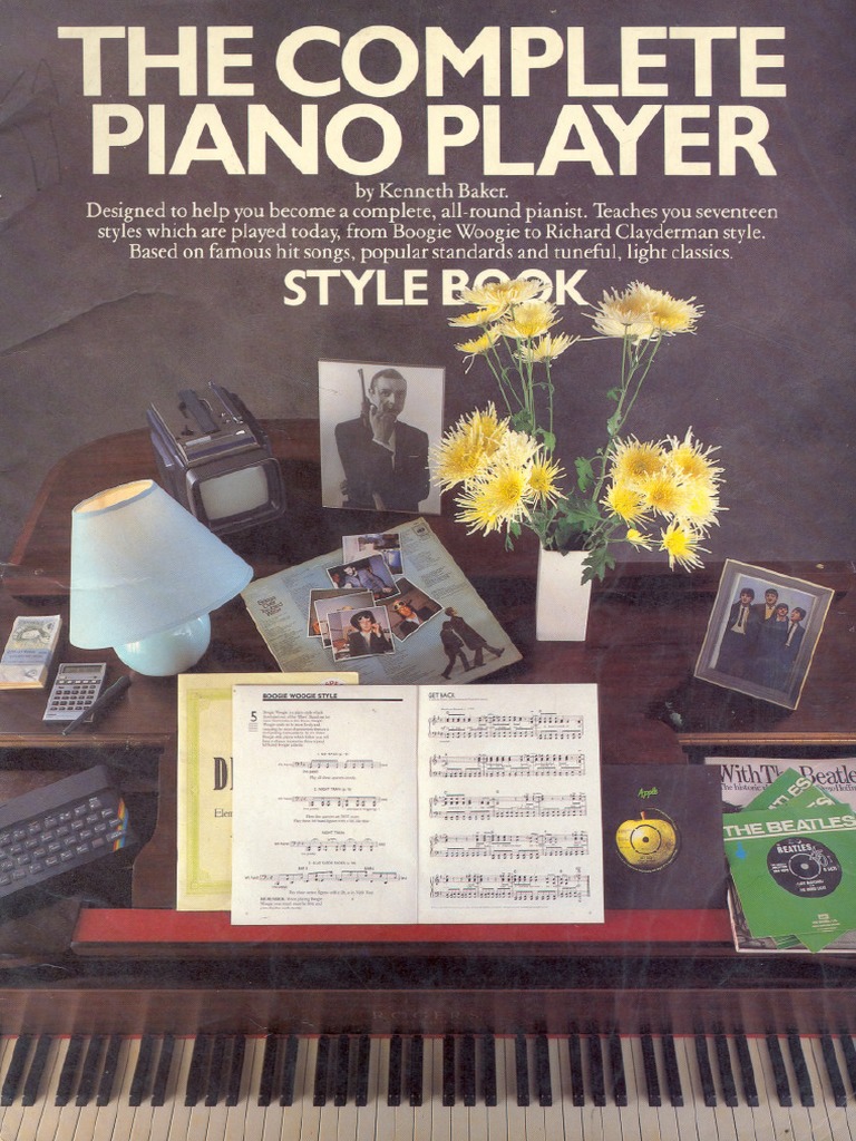 The Complete Piano Player Book 2 Kenneth Baker New-Old Stock