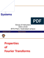 Signals & Systems: Group of Instructors, Eee & Ece BITS-Pilani, Hyderabad Campus