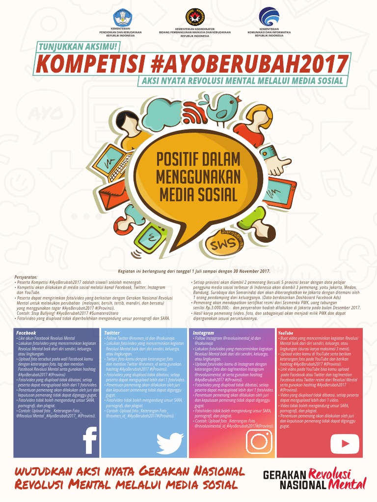 Poster Kompetisi Media Sosial