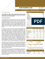 Research Report Fortis Healthcare Ltd