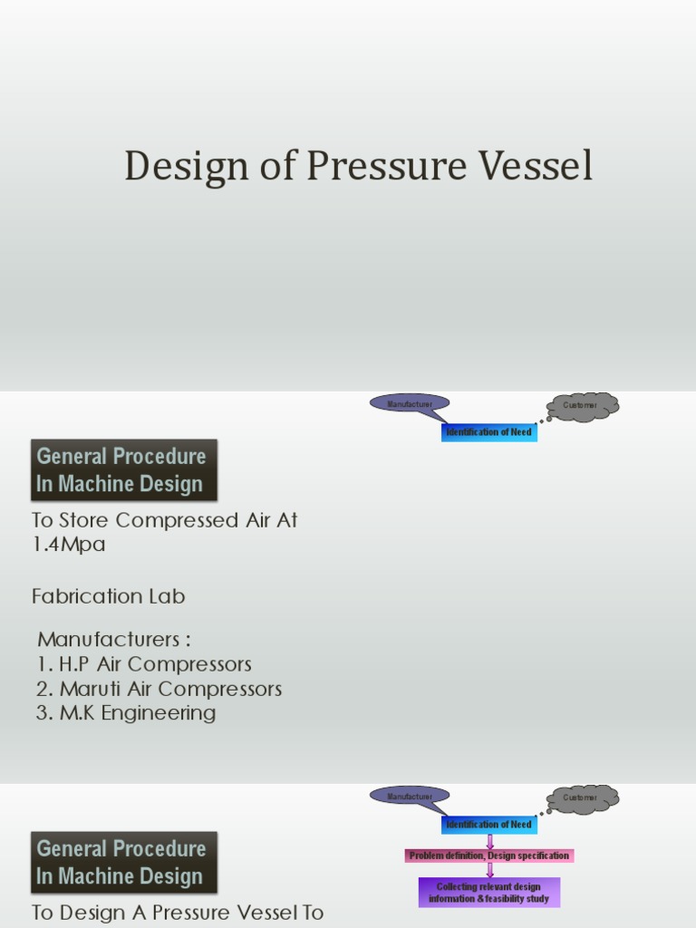 Design Of Pressure Vessel Pdf Simulation Mathematical Optimization